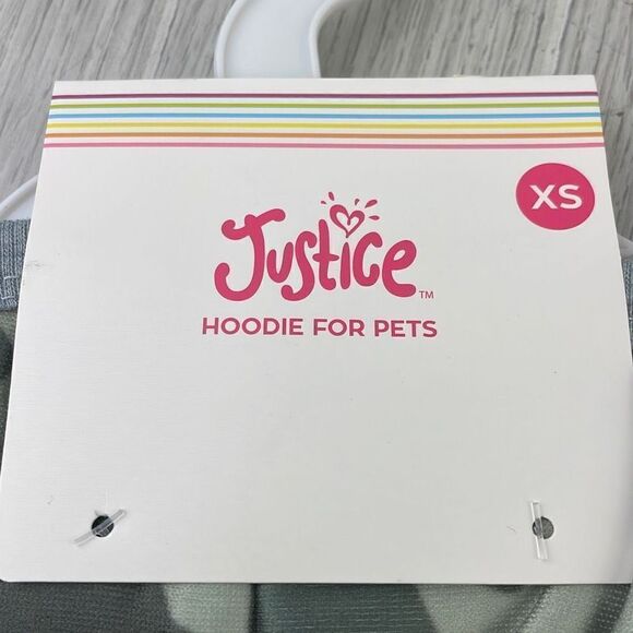 Justice Pet Polyester Split Dog Hoodie Camo/Gray XS - Picture 5 of 7